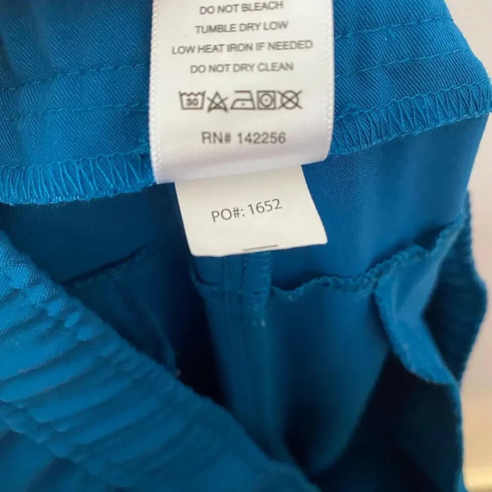 FIGS Alpine Blue Tansen Jogger Scrub Pants Uniform PO 1652 Men's size XL Tall